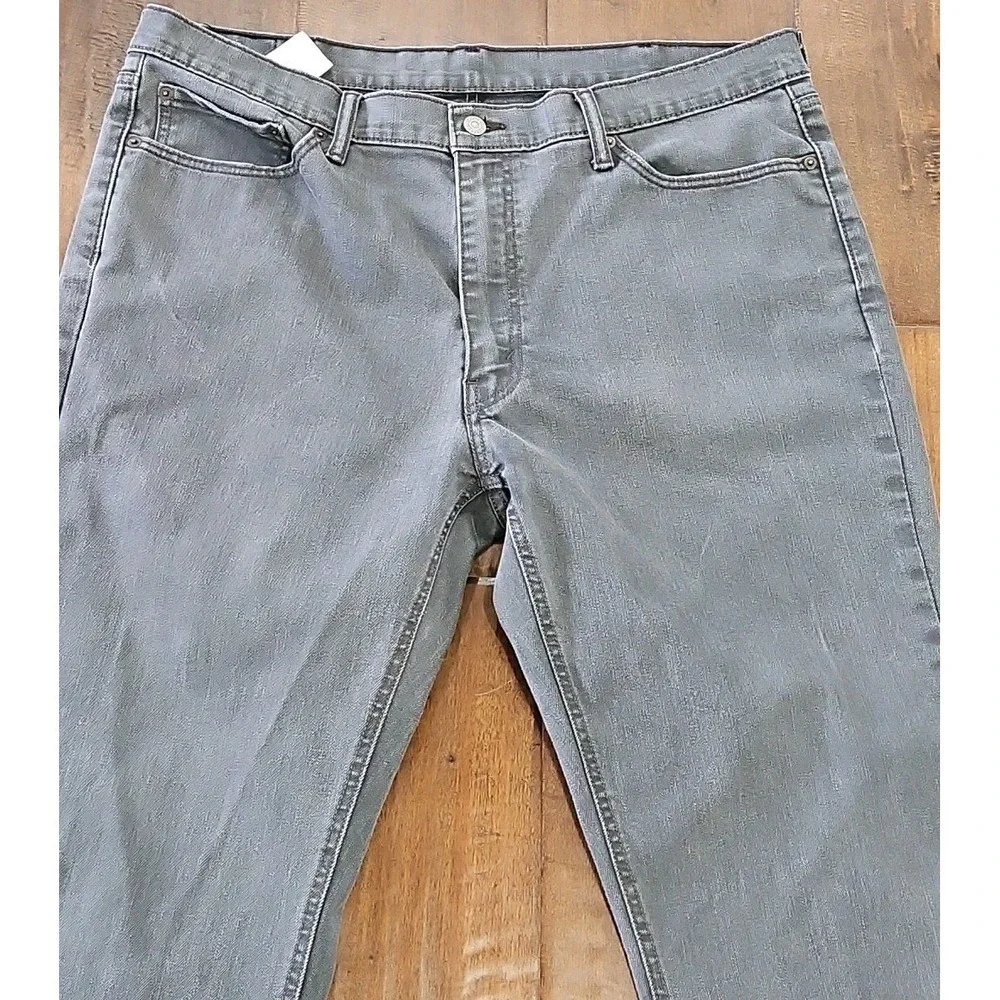 Levi Strauss 541 Jeans Men's 40 × 34 Regular Fit Gray Black Denim W36 L34 Levi's